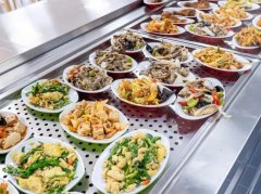 智能保溫臺：食堂自選餐線的得力助手